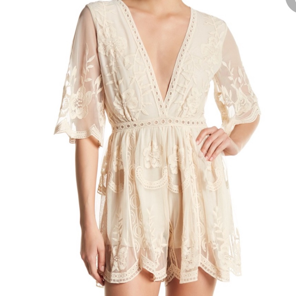 Lace Romper